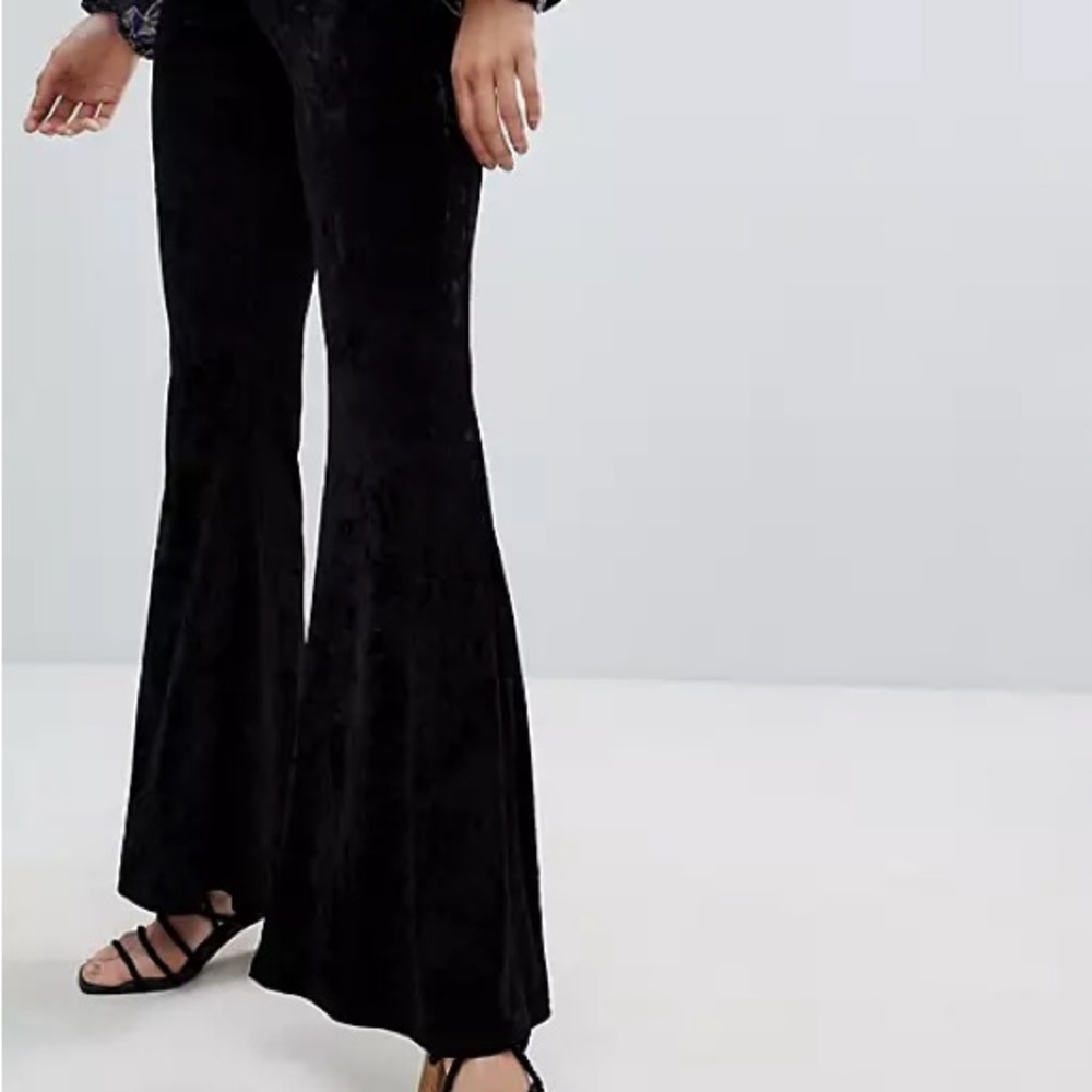 Band of Gypsies Velvet Flare Pants